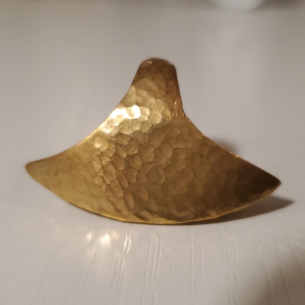 Fierce Brass Statement Ring - image 3